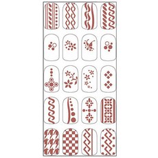 NAN 스웨터 스티커, NSWS06, 1개