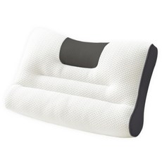 BENHOME 透氣頸椎枕, 灰色, 1個