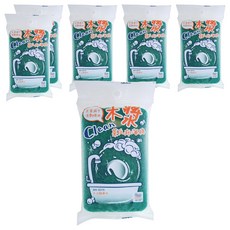 BEER BEAR 皮久熊 木漿菜瓜布海綿 MY-8374 15 x 9 x 3cm, 6個, 1個