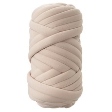 Tamsaa 素色粗毛線 1kg, 1個, 米色