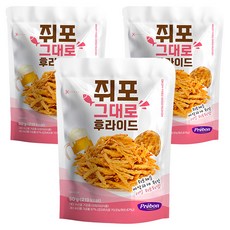 炸魚脯條, 3包, 50g