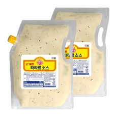 오뚜기 오쉐프 타타르 소스, 3kg, 2개