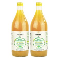 VARVELLO 瓦爾維羅 蘋果醋, 2個, 1L