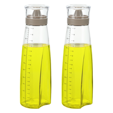 키텐실 시노글라스 오일병 그레이, 500ml, 2개