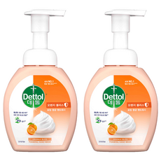 Dettol 滴露 洗手慕斯 Orange Bliss, 250ml, 2瓶