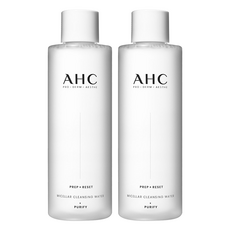 AHC Prep + Reset 微粒卸妝潔膚水, 255ml, 2瓶