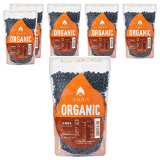 源穀食代 青仁有機黑豆, 600g, 6包