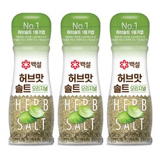 백설 허브맛 솔트 오리지널, 50g, 3개