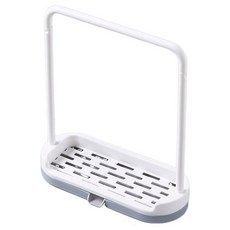 minono 米諾諾 可瀝水抹布收納架, 1入, 白色