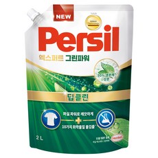 Persil 寶瀅 韓國原裝進口 綠力潔淨洗衣精補充包 一般洗衣機專用, 2L, 1包