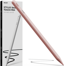 누아트 스타일러스 블루투스형 아이패드 호환 스마트 터치펜, 핑크, 1개