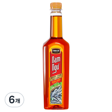 친수 남늑 연어향 피쉬소스, 300ml, 6개