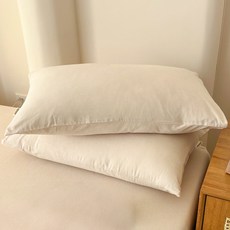 루미오 촘촘 스트라이프 워싱 순면 베개커버