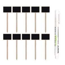 Good Esther 園藝用黑板 一般款 10入 + 白色筆 1入, 單一顏色