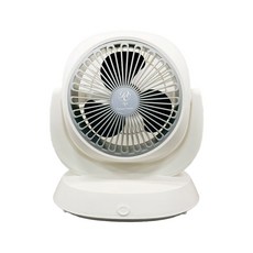 DREAMCATCHER USB空氣循環扇 8吋 四檔風速 210度廣角送風 靜音設計 桌面風扇, DC-FF2648W, 白色