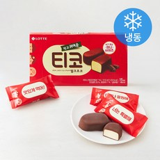 롯데웰푸드 티코 밀크초코 아이스크림 (냉동), 34ml, 15개입, 1개