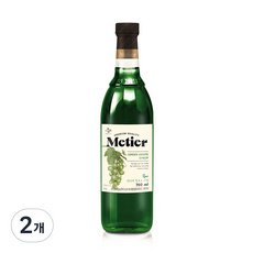 메티에 청포도 시럽, 2개, 700ml