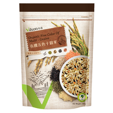 Vilson 米森 有機五色十穀米, 900g, 1包