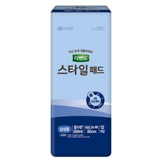 디펜드 스타일 패드 남성용, 12개입, 1개