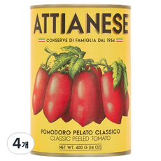 아띠아네제 토마토홀 클래식, 400g, 4개