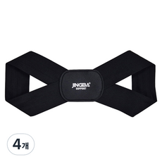 JINGBA SUPPORT 正確姿勢 圓肩 駝背矯正帶, 4個