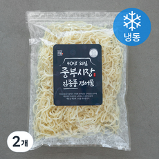 주일 40년 외길 중부시장 김종풍 백진미채 (냉동), 600g, 2개