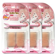 EyeCharm 親膚纖薄單面雙眼皮貼 132p, 粉紅色, 3套