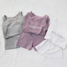 momsmade 兒童YY基本款無袖背心套裝