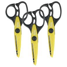 Tomato 番茄牌 花邊剪刀 TS-18006, 城堡 黑色, 3支