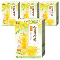 담터 꿀유자차 믹스, 22g, 10개입, 4개