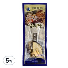 韓國產傳統清燉蔘雞湯高湯材料 原料茶包型, 90g, 5個