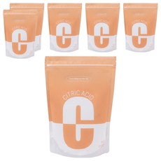 VISLEY 檸檬酸高級洗滌劑, 6個, 1kg