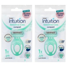 인튜이션 컴팩트 휴대용 여성제모기, 1개입, 2개