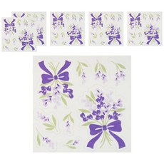 SANKO Okudake Kyuchaku 馬桶除臭貼 紫羅蘭花套裝, 6包