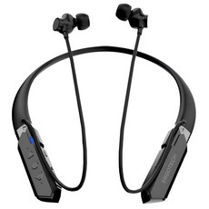 Ergotech 人因科技 無線藍牙頸掛耳機 說明書 + 充電線 + 矽膠耳塞套 S/M/L 3組, BW50, 1盒