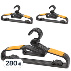 데코즈인 하트 논슬립 옷걸이, 오렌지, 280개