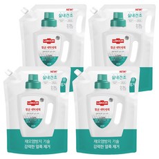 랩신 항균 세탁세제 솔잎향 리필, 2.3L, 4개