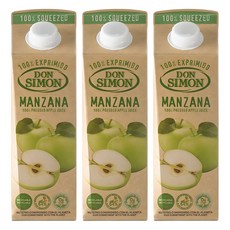 DON SIMON NFC蘋果汁, 1L, 3個