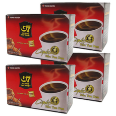 G7 純黑咖啡 細膩粉末 小包裝方便攜帶, 2g, 15包, 4盒