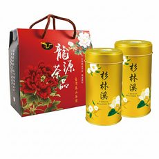 龍源茶品 鑫龍源 烏龍蜜香紅茶禮盒組, 20g, 2罐, 1盒