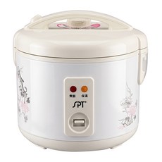 尚朋堂 6人份 電子鍋 SC-1516 鋁（不沾塗層） 500W 4級能源效率 白色 不可拆卸