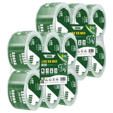 Skora 透明中型包裝膠帶 63μm 48mm x 50m, 12個