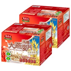 馬玉山 高纖大燕麥片 (650公克x4包) 全素食 充氮保鮮 無添加糖, 2.6kg, 2盒