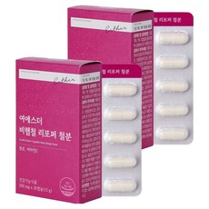 에스더포뮬러 여에스더 비헴철 리포퍼 철분 15g, 2개, 30정