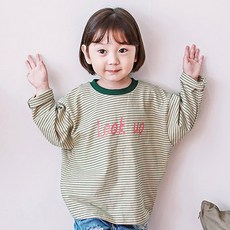 GOING KIDS Look up圖案兒童長袖T恤