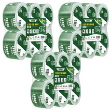 Skora 透明中型包裝膠帶 63μm 48mm x 50m, 18個