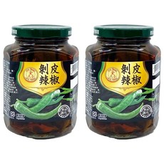 金太子 剝皮辣椒, 350g, 2罐