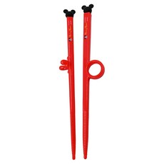 Skater 迷你學習筷, 米奇 紅色, 1雙