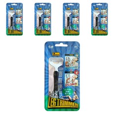 KAI 貝印 男用腿毛修剪器, 2入, 5個