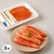 덕화명란 갈릭맛 명란, 80g, 6개